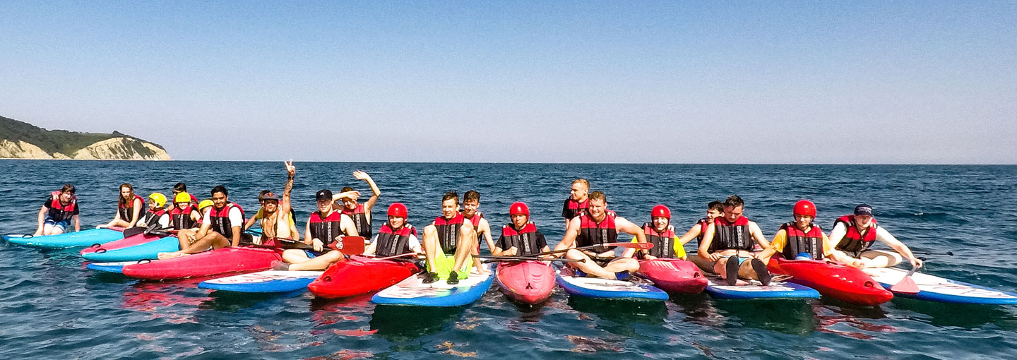 Schulsportwochen in Izola - Kajak