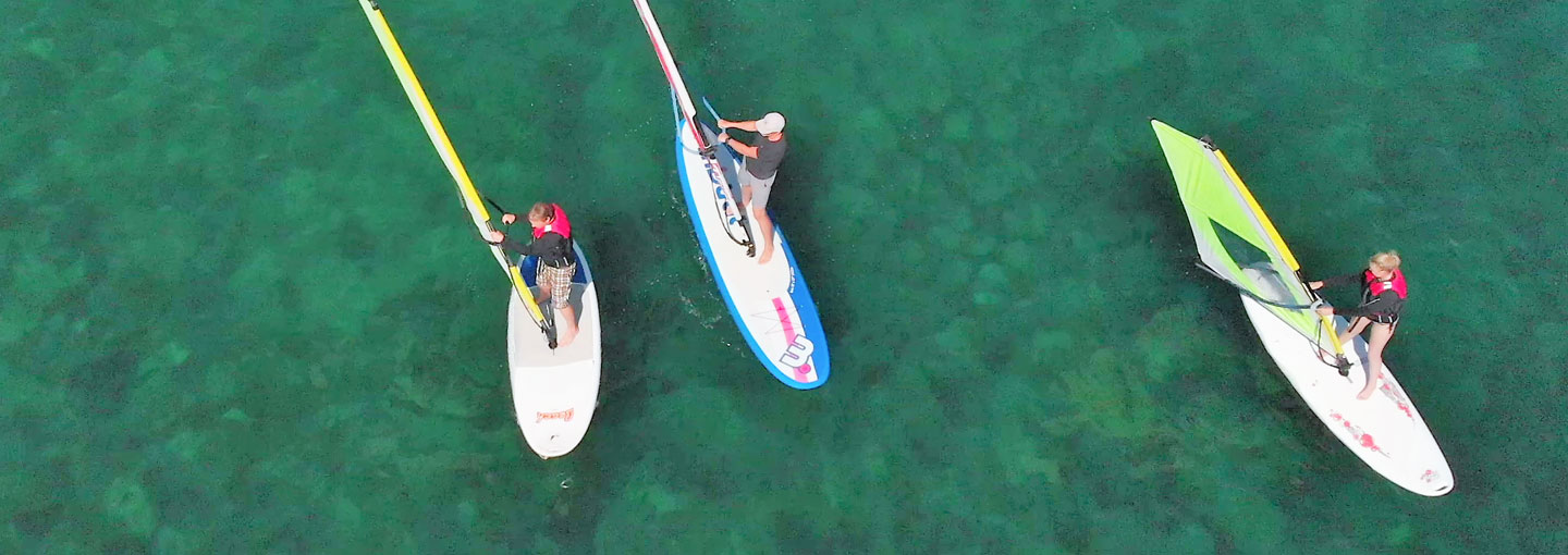Schulsportwochen - Surfen am Millstätter See