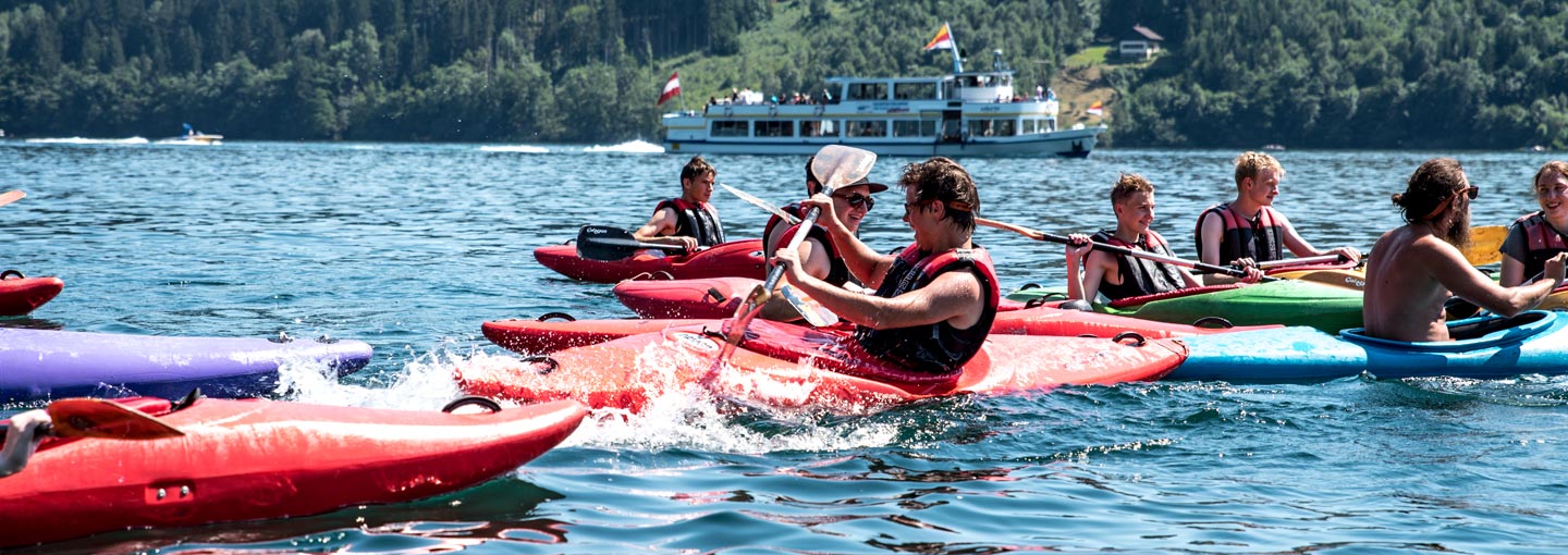 Schulsportwochen - Kajak