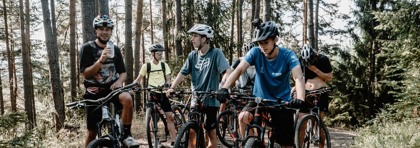 Schulsportwochen - Mountainbiking