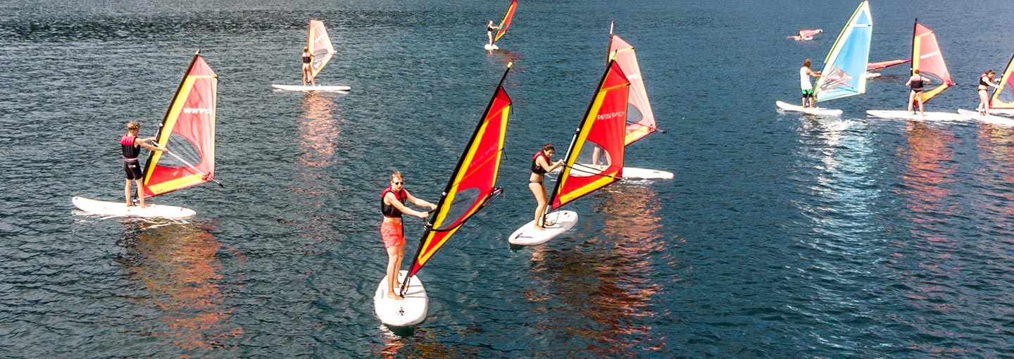 Schulsportwochen - Surfen am Millsttter See