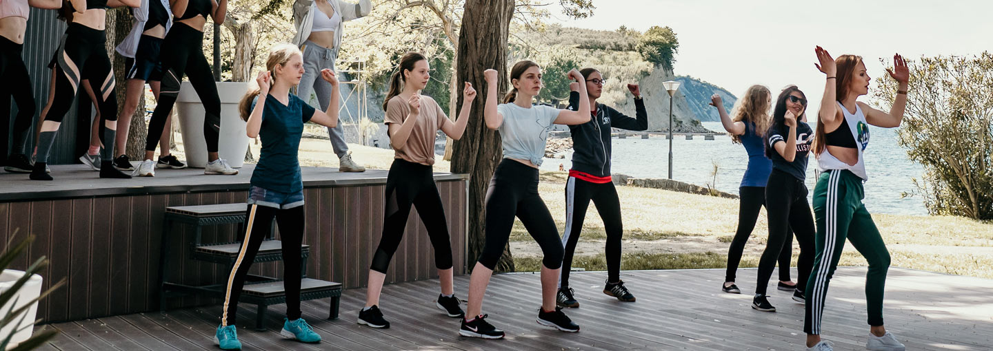 Schulsportwochen in Izola - Tanzen
